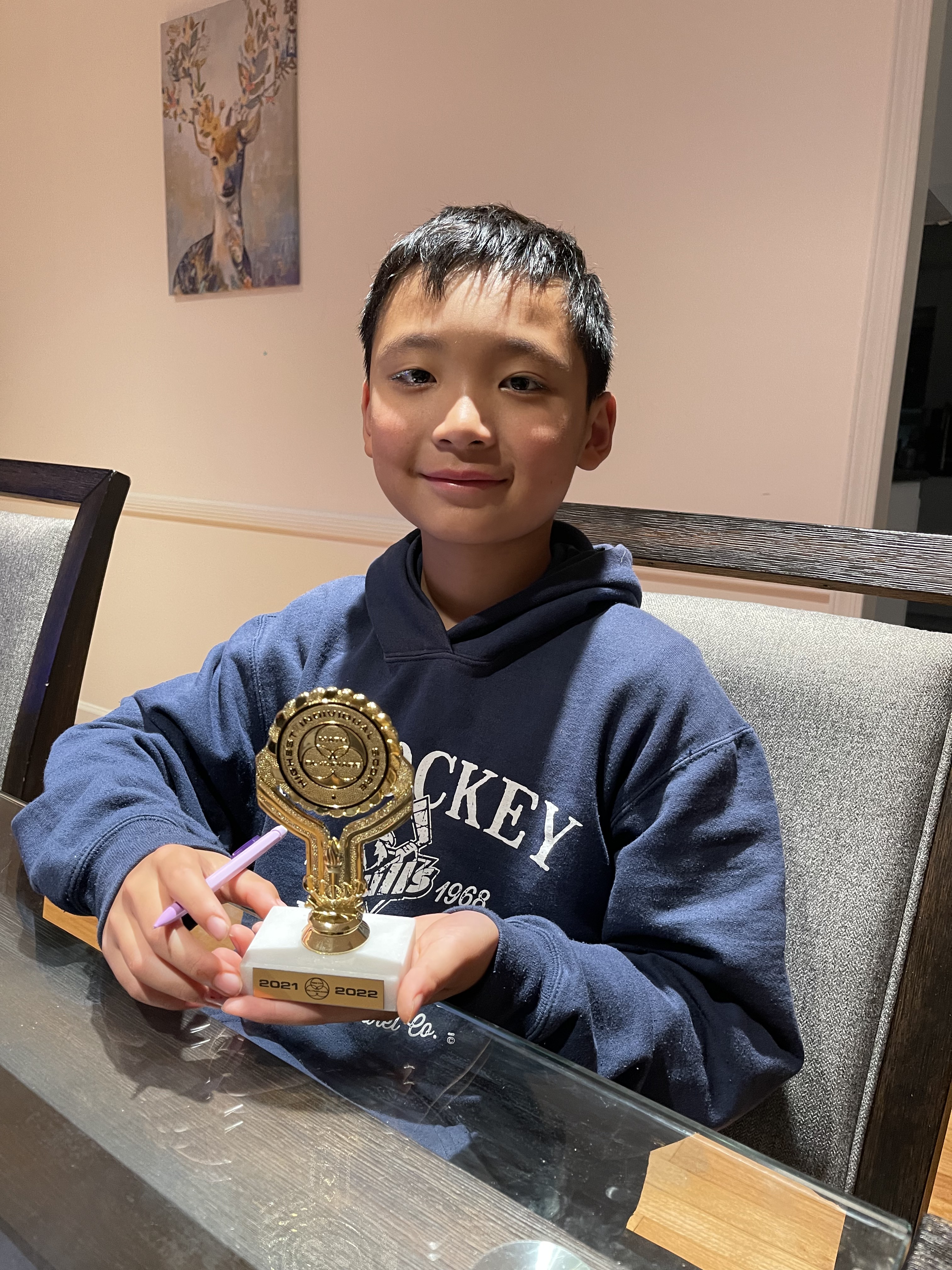 MOEMS champion student achievement moment